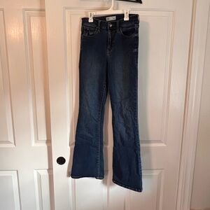 RSQ Dark Blue Flare Jeans